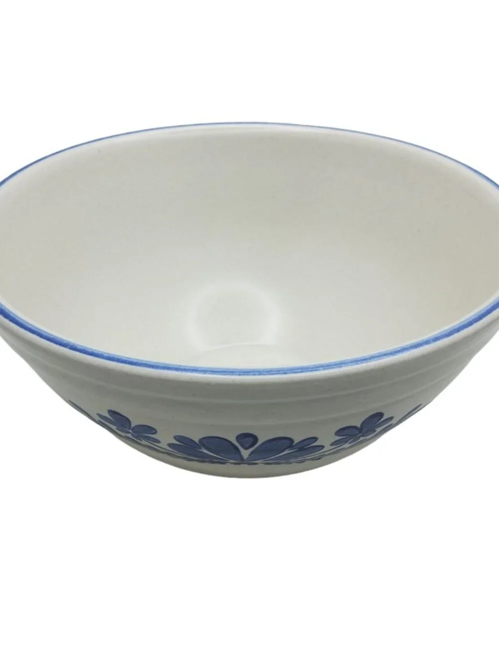 vintage 1960s-70s platzgraff yorktowne stoneware mixing bowl